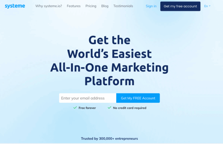 10 Best Systeme.io Alternatives for 2024 (Free & Paid)