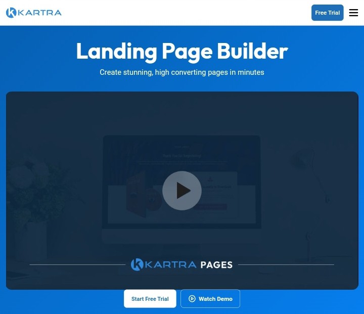 Kartra Landing Page Builder