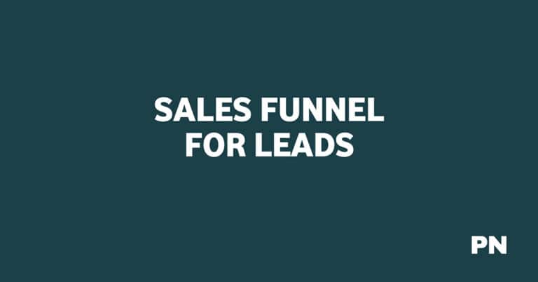 Sales Funnel for Leads Guide