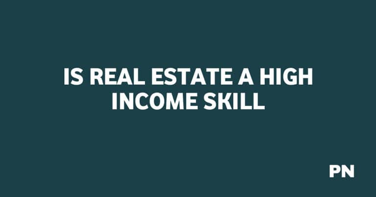 Is Real Estate a High-Income Skill?