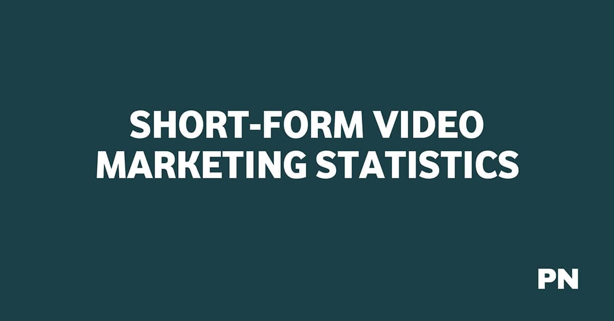 SHORT-FORM VIDEO MARKETING STATISTICS