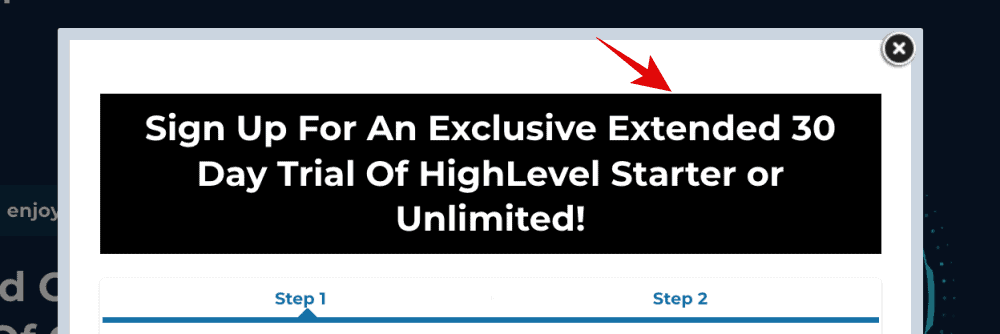 HighLevel Extended 30 Day Free Trial